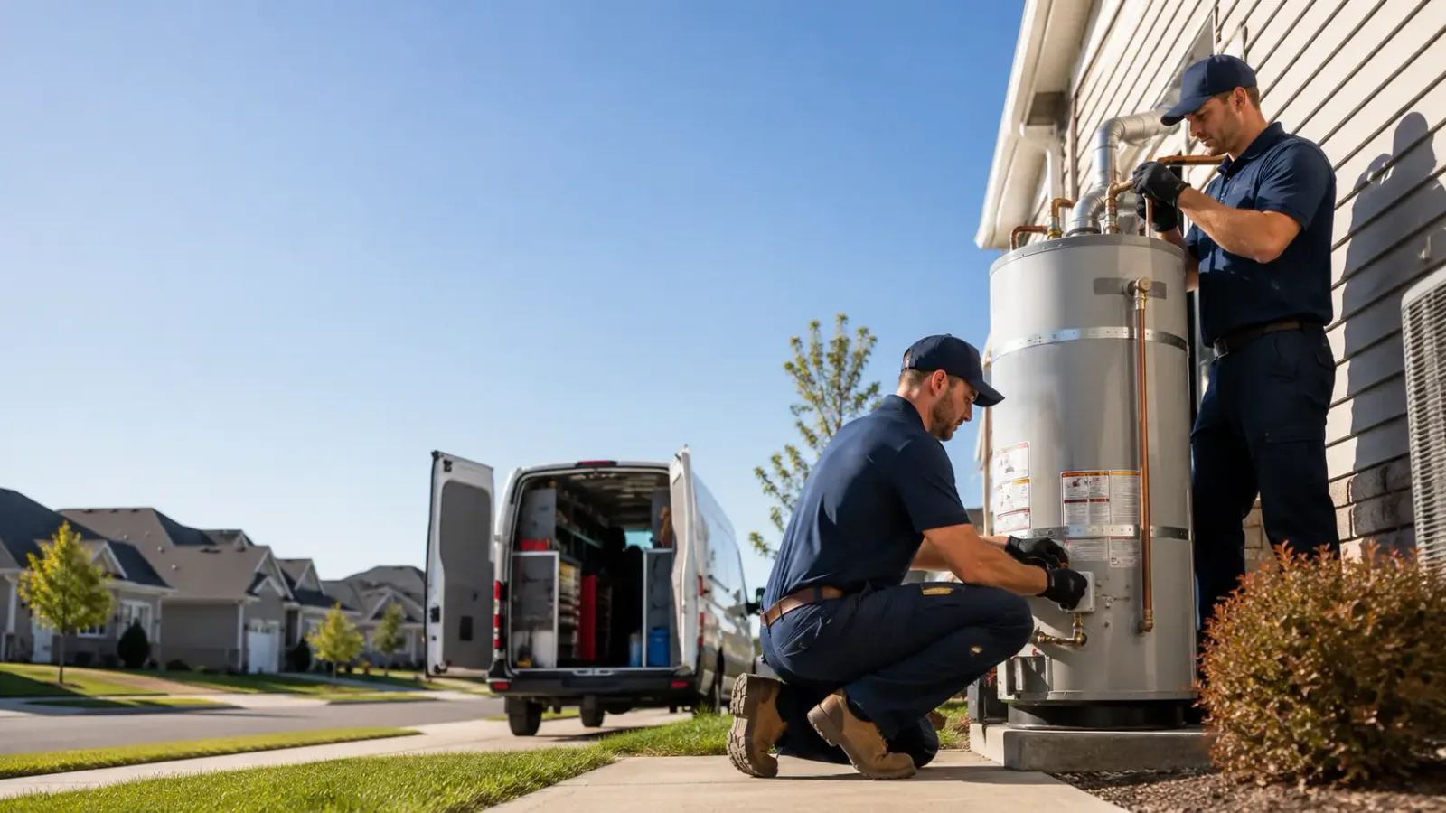 Water Heater Installation in Oakville, IA